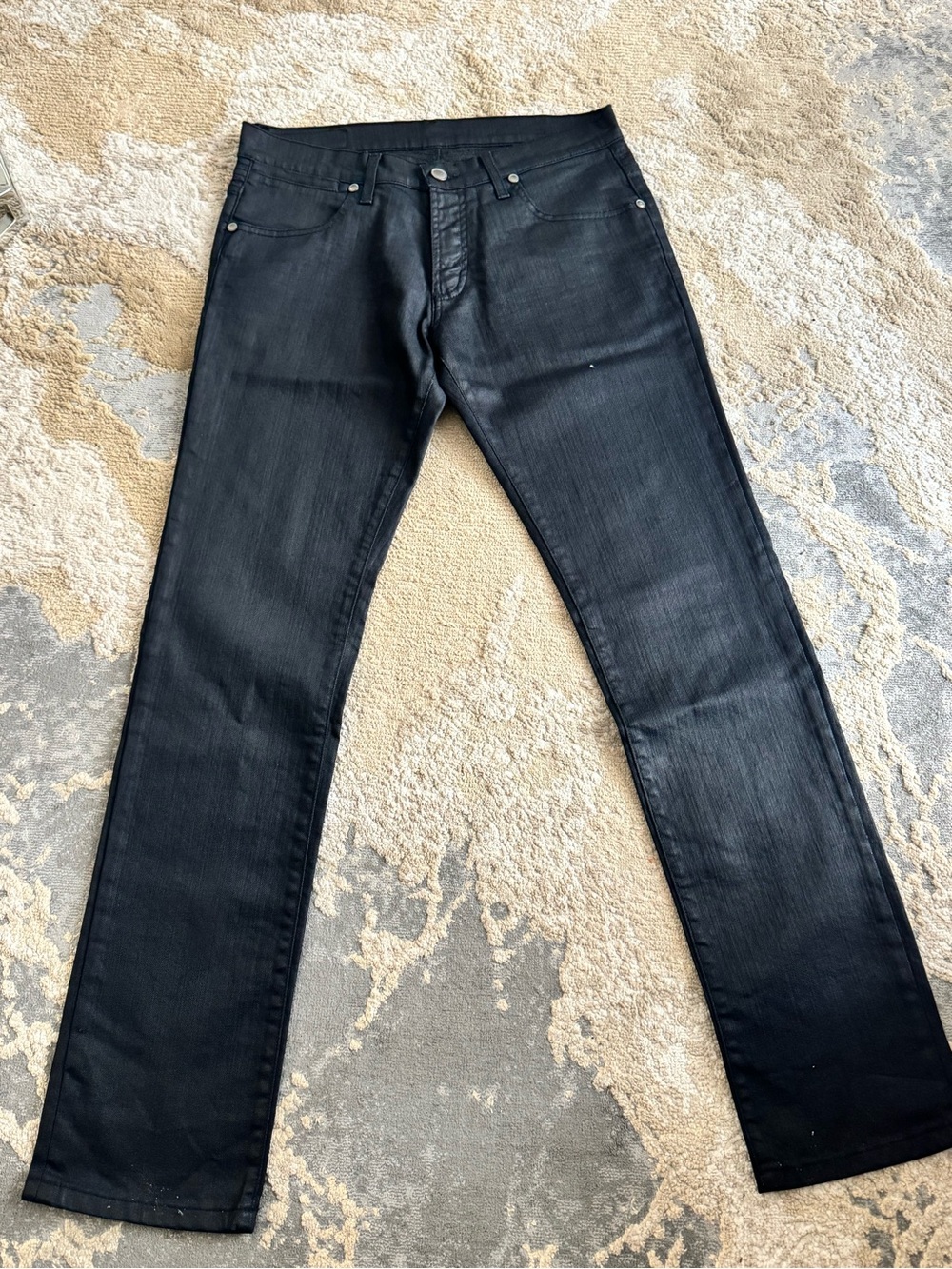 Men's Black Slim Straight Jeans ZARA